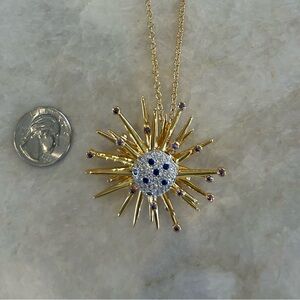 Swarovski JCB jewelry collection EXPLOSIVE GRAPE statement necklace